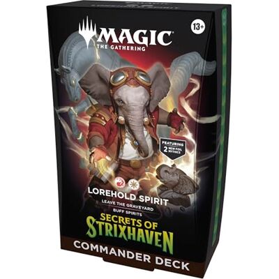Magic: The Gathering Talia dowódcy Commander Secrets of Strixhaven — Lorehold Spirit (Wersja Angielska) Magic: The Gathering Talia dowódcy Commander Secrets of Strixhaven — Lorehold Spirit (Wersja Angielska)