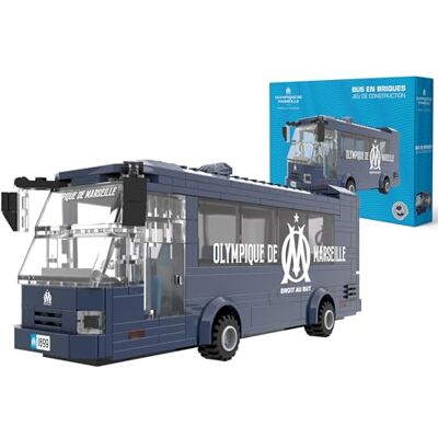Megableu Marsylia Olympique Assembly Bus 319 klocków budowlanych Oficjalna licencja Om Gra konstrukcyjna dla dorosłych i dzieci Pomysł na prezent dla fanów kibic piłkarski Om Megableu Marsylia Olympique Assembly Bus 319 klocków budowlanych Oficjalna licencja Om Gra konstrukcyjna dla dorosłych i dzieci Pomysł na prezent dla fanów kibic piłkarski Om