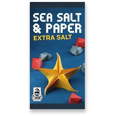 Cranio Creations Sea Salt & Paper, Extra Salt Rozszerzenie gry karcianej i origami wydanie włoskie Cranio Creations Sea Salt & Paper, Extra Salt Rozszerzenie gry karcianej i origami wydanie włoskie