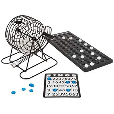 small foot Bingo, Bęben Bingo z akcesoriami, dla maksymalnie 5 graczy, gra towarzyska dla całej rodziny, 2854 small foot Bingo, Bęben Bingo z akcesoriami, dla maksymalnie 5 graczy, gra towarzyska dla całej rodziny, 2854