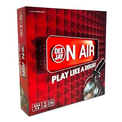 Asmodee On Air Play Like a Deejay Gra Ravolo Radio Deejay, 3-8 graczy, 10+ lat, Wydanie w języku włoskim Asmodee On Air Play Like a Deejay Gra Ravolo Radio Deejay, 3-8 graczy, 10+ lat, Wydanie w języku włoskim
