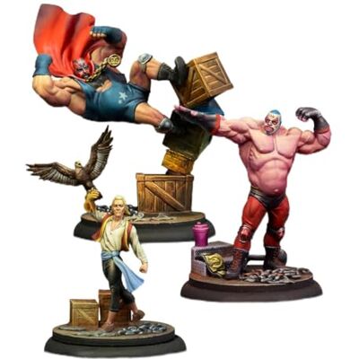 Knight Models Batman Miniature Game: Bird & Wrestlers Knight Models Batman Miniature Game: Bird & Wrestlers