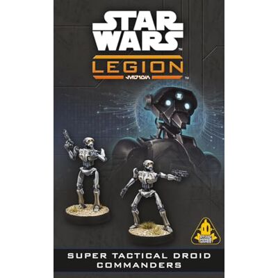 Asmodee Atomic Mass Games SW Legion: Super Tactical Droid Commanders, rozszerzenie, gra miniaturowa, od 14 lat, dla 2 graczy, 1-2 godziny na grę, hiszpański/niemiecki/angielski/francuski Asmodee Atomic Mass Games SW Legion: Super Tactical Droid Commanders, rozszerzenie, gra miniaturowa, od 14 lat, dla 2 graczy, 1-2 godziny na grę, hiszpański/niemiecki/angielski/francuski