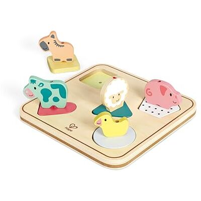 Hape Anna E8536B Puzzle, Czarny, 22,4 x 20,7 x 0,1 cm Hape Anna E8536B Puzzle, Czarny, 22,4 x 20,7 x 0,1 cm