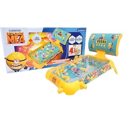 LEXIBOOK , Despicable Me Elektroniczny pinball stołowy, gra akcji i refleksu dla dzieci i rodziny, ekran LCD, efekty świetlne i dźwiękowe, żółty/niebieski, JG610DESLXB LEXIBOOK , Despicable Me Elektroniczny pinball stołowy, gra akcji i refleksu dla dzieci i rodziny, ekran LCD, efekty świetlne i dźwiękowe, żółty/niebieski, JG610DESLXB