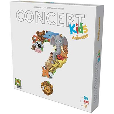 Asmodee Repos Production CKASP01 Animal UNbox Now-Concept gra planszowa dla dzieci w języku hiszpańskim, kolorowa Asmodee Repos Production CKASP01 Animal UNbox Now-Concept gra planszowa dla dzieci w języku hiszpańskim, kolorowa