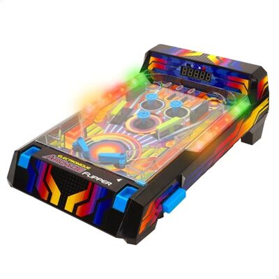 COLORBABY CB Games Neon stołowy Pinball, światła i dźwięk, elektroniczne znaczniki, Premium Arcade, Futurystyczny styl, elektroniczne gry planszowe, kolekcjonerska zabawka (39516) COLORBABY CB Games Neon stołowy Pinball, światła i dźwięk, elektroniczne znaczniki, Premium Arcade, Futurystyczny styl, elektroniczne gry planszowe, kolekcjonerska zabawka (39516)