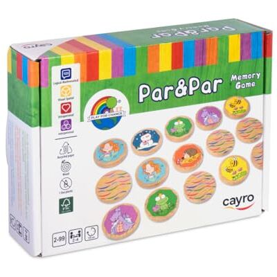 Cayro Para i para Znajdź pary Gra pamięciowa dla dzieci Cayro Para i para Znajdź pary Gra pamięciowa dla dzieci