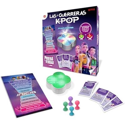 Bizak KPOP Wojownicy Test czy Prawda, Gra Planszowa Inspirowana Zjawiskiem K-Pop Łowcy demonów, Wyzwania, Pytania i Testy na Imprezy Z Przyjaciółmi, +8 lat (64013153) Bizak KPOP Wojownicy Test czy Prawda, Gra Planszowa Inspirowana Zjawiskiem K-Pop Łowcy demonów, Wyzwania, Pytania i Testy na Imprezy Z Przyjaciółmi, +8 lat (64013153)