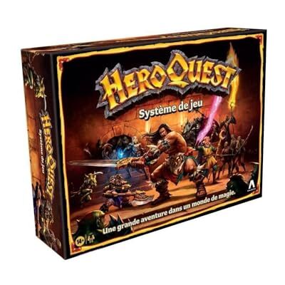 Avalon Hill , System gier HeroQuest, fantastyczna gra przygodowa w stylu lochu, od 14 lat, 2 do 5 graczy Avalon Hill , System gier HeroQuest, fantastyczna gra przygodowa w stylu lochu, od 14 lat, 2 do 5 graczy