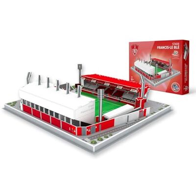 Megableu Stade Brestois Puzzle - Model 3D Megableu Stade Brestois Puzzle - Model 3D