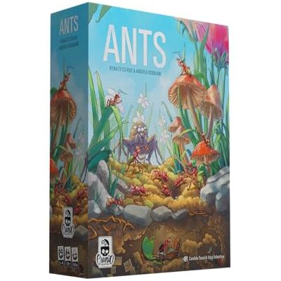 Cranio Creations Ants mrówki do podboju ogrodu 2-4 graczy, 90 min gra dla ekspertów wiek 13+ wydanie włoskojęzyczne Cranio Creations Ants mrówki do podboju ogrodu 2-4 graczy, 90 min gra dla ekspertów wiek 13+ wydanie włoskojęzyczne