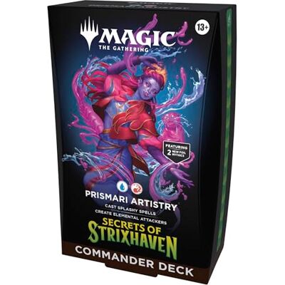 Magic: The Gathering Talia dowódcy Commander Secrets of Strixhaven — Prismari Artistry (Wersja Angielska) Magic: The Gathering Talia dowódcy Commander Secrets of Strixhaven — Prismari Artistry (Wersja Angielska)