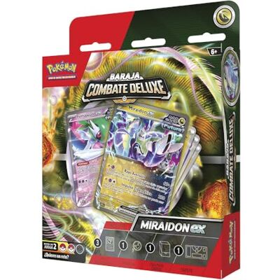 BANDAI PC50524 Pokémon TCG Gra karciana: Deluxe Battle Decks, Assortment, wielokolorowe, kolekcjonerskie dla miłośników anime, wersja hiszpańska BANDAI PC50524 Pokémon TCG Gra karciana: Deluxe Battle Decks, Assortment, wielokolorowe, kolekcjonerskie dla miłośników anime, wersja hiszpańska