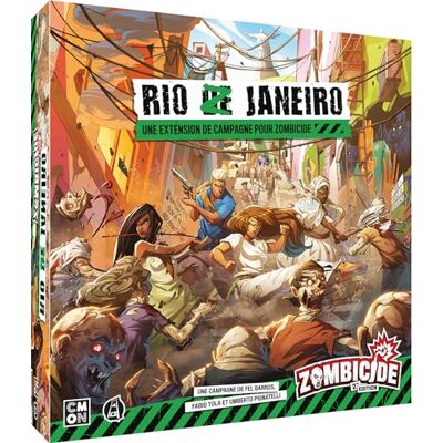 CMON - Zombicide: Rio Z Janeiro (Ext) - Gra planszowa CMON - Zombicide: Rio Z Janeiro (Ext) - Gra planszowa