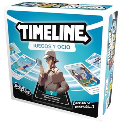 Asmodee Zygomatic Oś czasu gry i rozrywka, gra karciana, od 8 lat, 2-6 graczy, 15 minut na mecz, hiszpański Asmodee Zygomatic Oś czasu gry i rozrywka, gra karciana, od 8 lat, 2-6 graczy, 15 minut na mecz, hiszpański