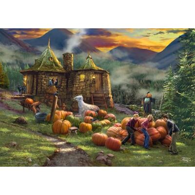 Schmidt Spiele 58660 Wizarding World, Harry Potter, kapelusz Hagrida, Thomas Kinkade, 1000 elementów, puzzle Schmidt Spiele 58660 Wizarding World, Harry Potter, kapelusz Hagrida, Thomas Kinkade, 1000 elementów, puzzle
