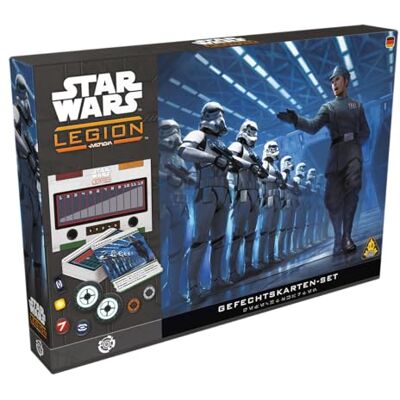 Asmodee , Star Wars: Legion – zestaw kart do bitwy, atomowe gry Mass Games, rozszerzenie, tablet, dla 2 graczy, 14+ lata, 120-180 minut, niemiecki, wielojęzyczny Asmodee , Star Wars: Legion – zestaw kart do bitwy, atomowe gry Mass Games, rozszerzenie, tablet, dla 2 graczy, 14+ lata, 120-180 minut, niemiecki, wielojęzyczny