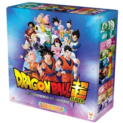 Topi Games Dragon Ball Super: Przetrwanie wszechświata, gra planszowa, od 7 lat, 2-6 graczy, 45 minut na mecz, hiszpański Topi Games Dragon Ball Super: Przetrwanie wszechświata, gra planszowa, od 7 lat, 2-6 graczy, 45 minut na mecz, hiszpański