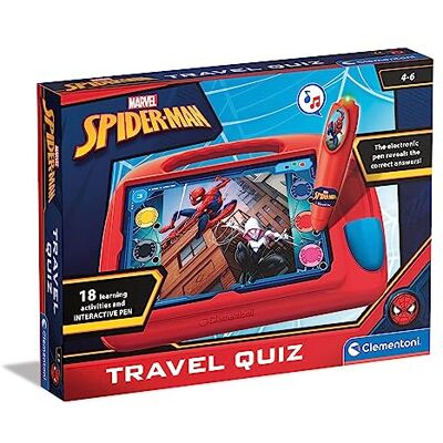 Clementoni Sapientino Travel Quiz Gra Edukacyjna, Wielokolorowy, Od 4 lat Clementoni Sapientino Travel Quiz Gra Edukacyjna, Wielokolorowy, Od 4 lat