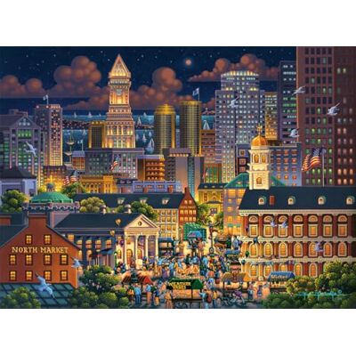 Buffalo Games Eric Dowdle Boston Market 1000 Piece Jigsaw Puzzle for Adults -Challenging Puzzle Perfect for Game Nights Finished Size is 26.75 x 19.75 Buffalo Games Eric Dowdle Boston Market 1000 Piece Jigsaw Puzzle for Adults -Challenging Puzzle Perfect for Game Nights Finished Size is 26.75 x 19.75