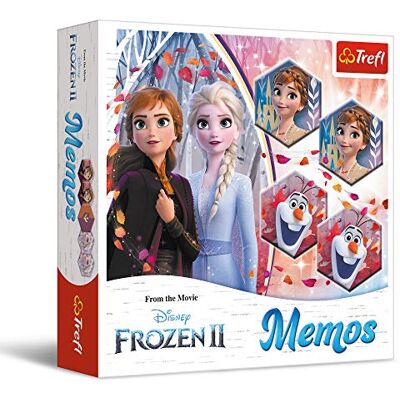 Trefl Memos Frozen 2 Rodzinna Gra dla Dzieci od 3 lat Trefl Memos Frozen 2 Rodzinna Gra dla Dzieci od 3 lat