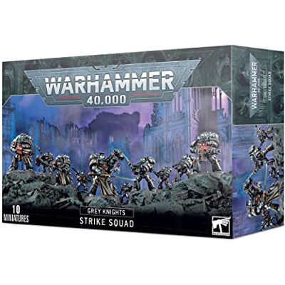 Zestaw atakowy Grey Knights w plastiku - zestaw miniatur Zestaw atakowy Grey Knights w plastiku - zestaw miniatur