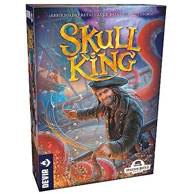 Devir Skull King, zabawna gra karciana z przyjaciółmi dla 8 lat (BGSKUSP) Devir Skull King, zabawna gra karciana z przyjaciółmi dla 8 lat (BGSKUSP)