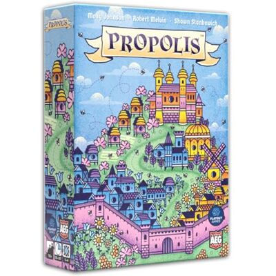 AEG Alderac Ent. Propolis Worker Placement Engine Building Z Średniowiecznymi Pszczołami Podwójnymi Kartami I Trybem Solo 1 Do 4 Graczy 15 Do 30 Minut AEG Alderac Ent. Propolis Worker Placement Engine Building Z Średniowiecznymi Pszczołami Podwójnymi Kartami I Trybem Solo 1 Do 4 Graczy 15 Do 30 Minut