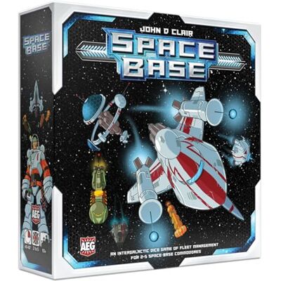 AEG Alderac Entertainment Group Space Base Gra w Kości po Angielsku dla 14+ Strategiczna i Rywalizacyjna Gra dla 2–5 Graczy AEG Alderac Entertainment Group Space Base Gra w Kości po Angielsku dla 14+ Strategiczna i Rywalizacyjna Gra dla 2–5 Graczy