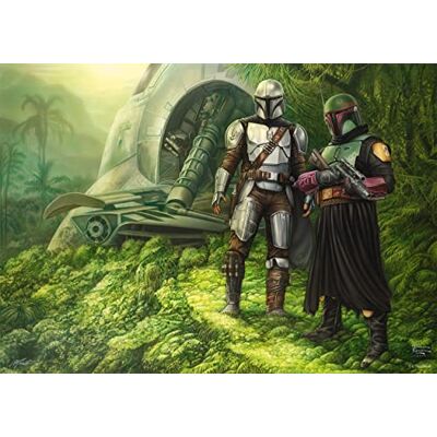 Schmidt Spiele 58432 Thomas Kinkade, The Mandalorian, Brothers in Arms, puzzle 1000 elementów Schmidt Spiele 58432 Thomas Kinkade, The Mandalorian, Brothers in Arms, puzzle 1000 elementów