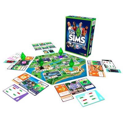 Bizak The Sims Oficjalna Gra Planszowa, Strategia i Humor, aby odtworzyć Doświadczenie Simów, STWÓRZ swoją postać i spełniać cele, +12 lat (64553864) Bizak The Sims Oficjalna Gra Planszowa, Strategia i Humor, aby odtworzyć Doświadczenie Simów, STWÓRZ swoją postać i spełniać cele, +12 lat (64553864)