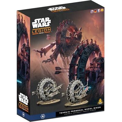 Asmodee Star Wars: Legion TSMEU-6 Personal Wheel Bike Gra miniaturowa Od 14 lat 2 graczy Czas gry 90 minut Asmodee Star Wars: Legion TSMEU-6 Personal Wheel Bike Gra miniaturowa Od 14 lat 2 graczy Czas gry 90 minut
