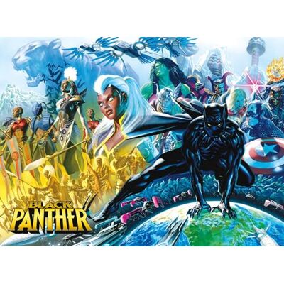 Buffalo Games Marvel Czarna Pantera #1-1000 elementów puzzle Buffalo Games Marvel Czarna Pantera #1-1000 elementów puzzle