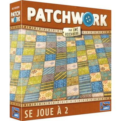 Asmodee Lookout Games Patchwork Gry planszowe Gry planszowe Gry dla dzieci, dorosłych i rodziny od 8 lat 2 graczy 30 min wersja francuska Asmodee Lookout Games Patchwork Gry planszowe Gry planszowe Gry dla dzieci, dorosłych i rodziny od 8 lat 2 graczy 30 min wersja francuska