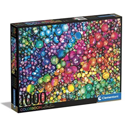 Clementoni 39650 Colorboom Puzzle Marbles 1000 Elementów Puzzle Dla Dorosłych Clementoni 39650 Colorboom Puzzle Marbles 1000 Elementów Puzzle Dla Dorosłych