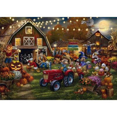 Schmidt Disney, Mickey & Minnie Pumpkin Festival: Puzzle Thomas Kinkade 1000 Teile Disney Schmidt Disney, Mickey & Minnie Pumpkin Festival: Puzzle Thomas Kinkade 1000 Teile Disney
