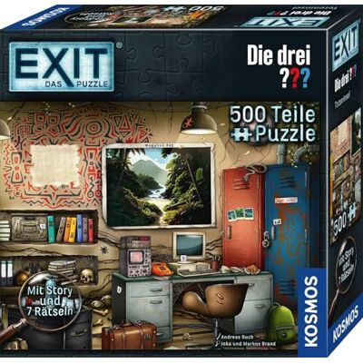 Kosmos EXIT® Puzzle Die drei ??? Toteninsel: Spiel Kosmos EXIT® Puzzle Die drei ??? Toteninsel: Spiel