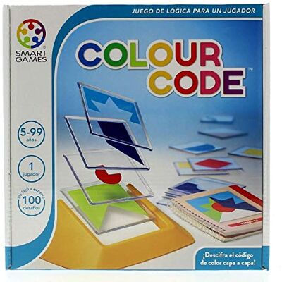 SmartGames Smart Games -SG090ES Colour Code (hiszpański), Miscelanea (81115), kolor/model sortowany SmartGames Smart Games -SG090ES Colour Code (hiszpański), Miscelanea (81115), kolor/model sortowany