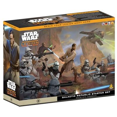 Asmodee Star Wars: Legion Galactic Republic Starter Set Asmodee Star Wars: Legion Galactic Republic Starter Set