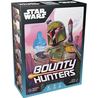Asmodee Bounty Hunters Gra planszowa Gra karciana Gra Draft dla 2 do 6 graczy Od 10 lat Wersja francuska Asmodee Bounty Hunters Gra planszowa Gra karciana Gra Draft dla 2 do 6 graczy Od 10 lat Wersja francuska