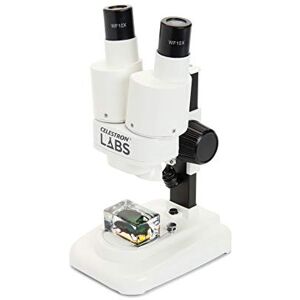 Celestron 44207 CL-S20 Stereo Microscope, 20x Magnification, White Celestron 44207 CL-S20 Stereo Microscope, 20x Magnification, White