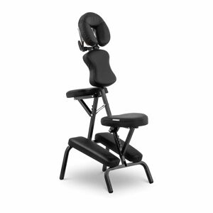 physa Krzesło do masażu - składane - 26 x 46 x 104 cm - 130 kg - Czarny PHYSA MONTPELLIER BLACK