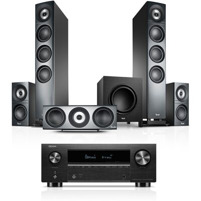 1063 DEFINION 3 Surround + Denon X3800H - Black 1063 DEFINION 3 Surround + Denon X3800H - Black