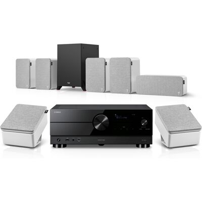 3205 ULTIMA 20 Surround + Yamaha RX-A2A dla Dolby Atmos - White 3205 ULTIMA 20 Surround + Yamaha RX-A2A dla Dolby Atmos - White