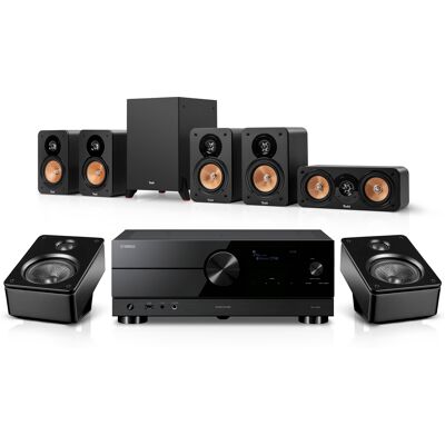 3205 ULTIMA 20 Surround + Yamaha RX-A2A dla Dolby Atmos - Black 3205 ULTIMA 20 Surround + Yamaha RX-A2A dla Dolby Atmos - Black