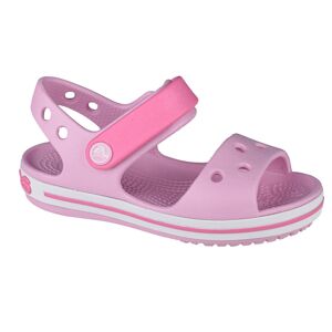 Crocs Sandały Dziecięce Crocs Crocband Sandal Kids 12856-6GD Różowy, rozmiar 34/35