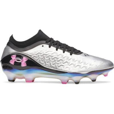 Męskie buty piłkarskie korki Under Armour UA Magnetico Elite 6 RCS FG - srebrne - Srebrny - Size: 46 - Gender: mężczyzna Męskie buty piłkarskie korki Under Armour UA Magnetico Elite 6 RCS FG - srebrne - Srebrny - Size: 46 - Gender: mężczyzna