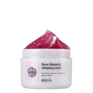SKIN79 Rose Waterfull Sleeping Mask, Różana maseczka rozjaśniająco-złuszczająca 100ml