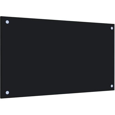 Edinos Czarny szklany panel ścienny do kuchni B5-L12 Edinos Czarny szklany panel ścienny do kuchni B5-L12